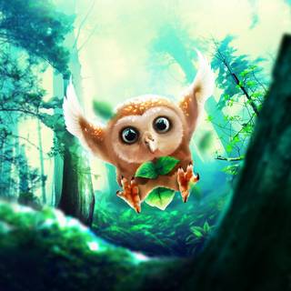 Pokémon Rowlet wallpaper