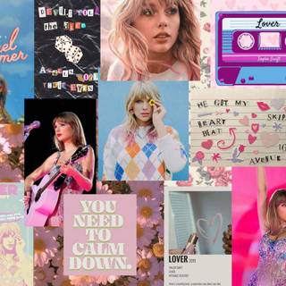 Taylor Swift Lover album wallpaper