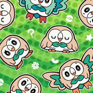 Pokémon Rowlet wallpaper
