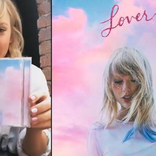 Taylor Swift Lover album wallpaper