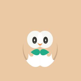 Pokémon Rowlet wallpaper