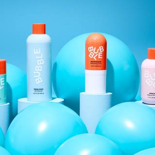 Bubble skincare wallpaper