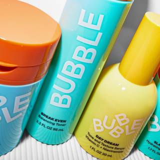 Bubble skincare wallpaper