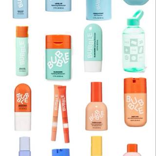 Bubble skincare wallpaper