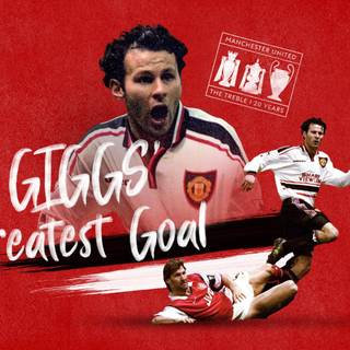 Manchester United treble wallpaper