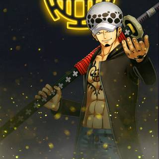 Law One Piece phone wallpaper