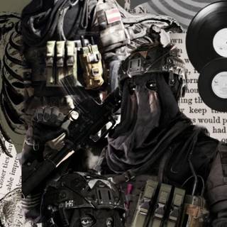 Ghost and Konig wallpaper