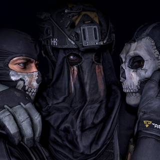 Ghost and Konig wallpaper