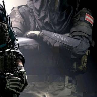 Ghost and Konig wallpaper