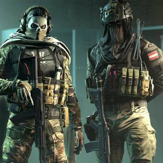 Ghost and Konig wallpaper