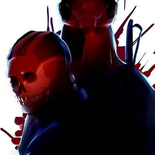 Ghost and Konig wallpaper