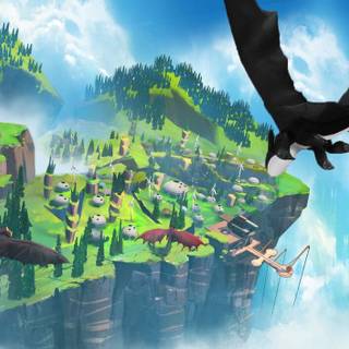 DreamWorks Dragons: The Nine Realms wallpaper