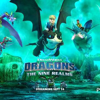DreamWorks Dragons: The Nine Realms wallpaper