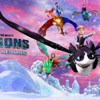 DreamWorks Dragons: The Nine Realms wallpaper