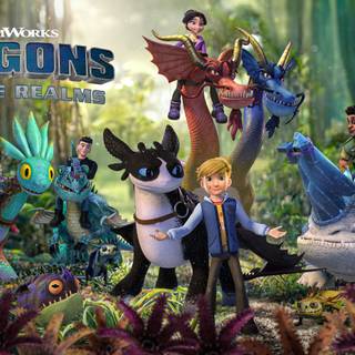 DreamWorks Dragons: The Nine Realms wallpaper