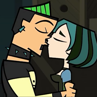 Total Drama kiss wallpaper