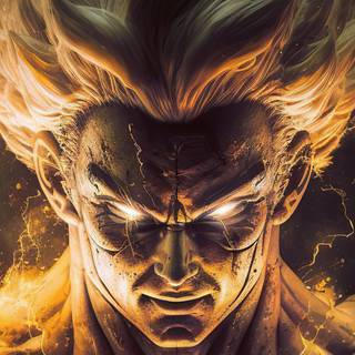 Dragon Ball glow art wallpaper