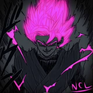 Dragon Ball glow art wallpaper