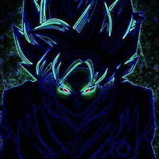 Dragon Ball glow art wallpaper