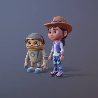 Ridley Jones wallpaper