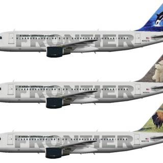 Frontier Airlines wallpaper