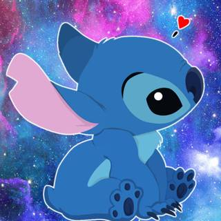 Neon Stitch wallpaper