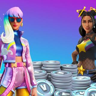 Fortnite V Bucks wallpaper