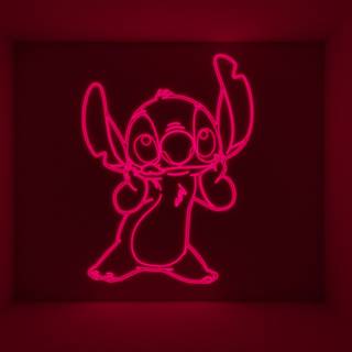 Neon Stitch wallpaper