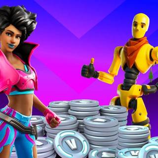 Fortnite V Bucks wallpaper