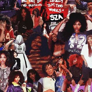 SZA album wallpaper