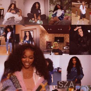 SZA album wallpaper