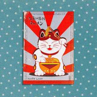 Chinese cats wallpaper