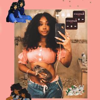 SZA album wallpaper