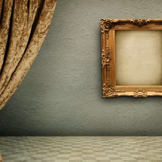 Vintage frame wallpaper