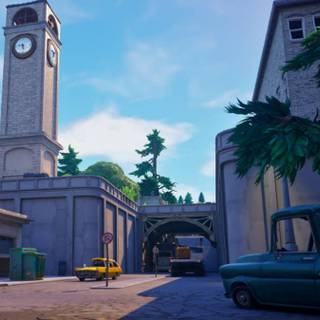 OG Fortnite map wallpaper