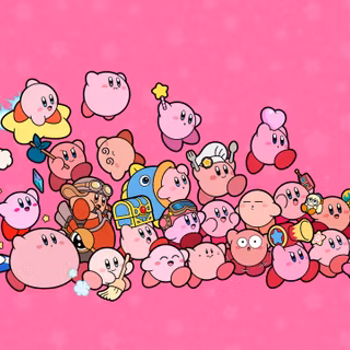 Kirby laptop wallpaper