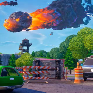 OG Fortnite map wallpaper