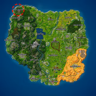 OG Fortnite map wallpaper