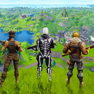 OG Fortnite map wallpaper