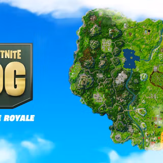 OG Fortnite map wallpaper
