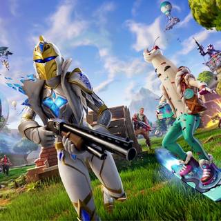 OG Fortnite map wallpaper