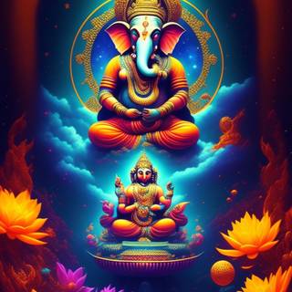 Dark Ganesh wallpaper