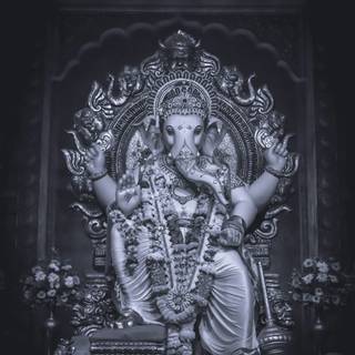 Dark Ganesh wallpaper