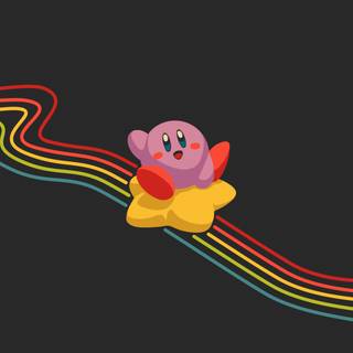 Kirby laptop wallpaper