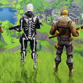 OG Fortnite map wallpaper