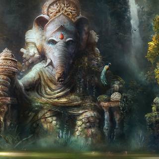 Dark Ganesh wallpaper