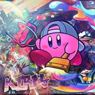 Kirby laptop wallpaper