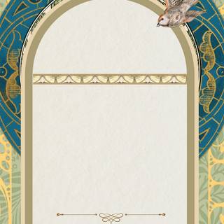 Vintage frame wallpaper