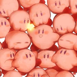 Kirby laptop wallpaper