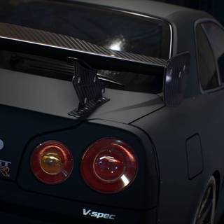 R34 black wallpaper